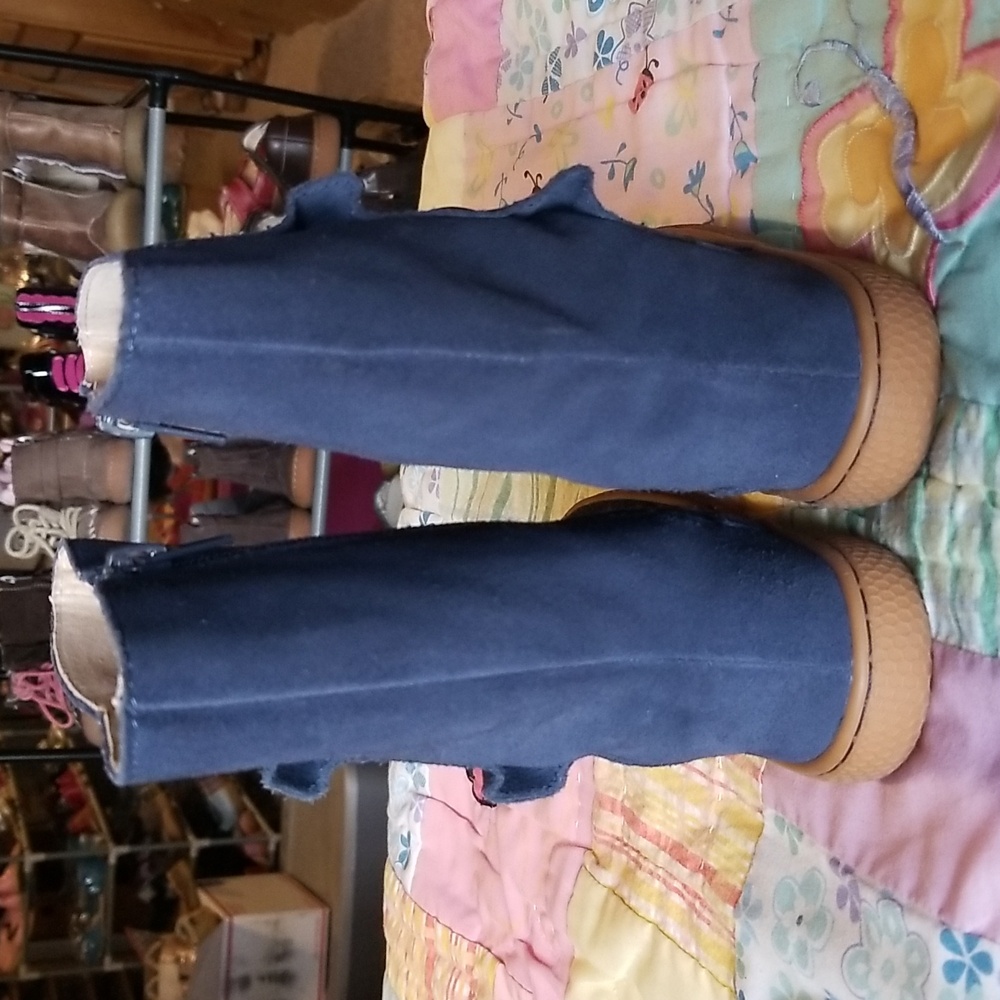 Livie & Luca Beautiful Blue Tiempo boots. Size 8. Excellent Condition. - Picture 3 of 12